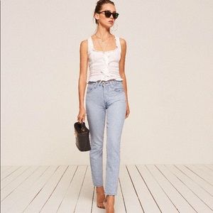 Reformation Skinny French Jean